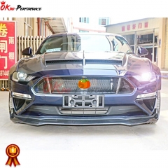 CVN Style Carbon Fiber Hood For Ford Mustang 2015-2017