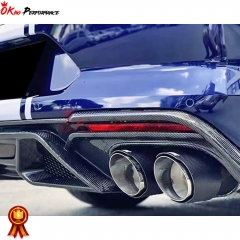 GT500 Style Rear Diffuser For Ford Mustang 2018-2023