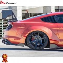 CMST V3 Style Carbon Fiber Rear GT Wing Spoiler For Ford Mustang 2015-2023