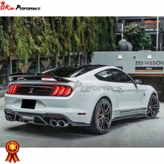 GT500 Style Carbon Fiber Trunk Spoiler For Ford Mustang 2015-2017