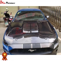 GT500 Style Carbon Fiber Hood For Mustang 2018-2023