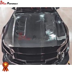 CMST Style Carbon Fiber Hood For Mustang 2018-2023