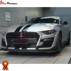 GT500 Style PP Front Bumper For Ford Mustang 2018-2023