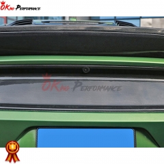 Carbon Fiber Rear Trunk Blate Cover For Mustang 2015-2017