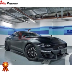 Super Snake Style Carbon Fiber Hood For Ford Mustang 2018-2023