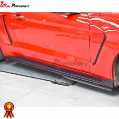 GT500 Style Plastic Side Skirt For Ford Mustang 2015-2017