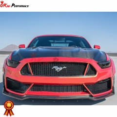 CMST V1 Style Half Carbon Fiber Wide Body Kit For Ford Mustang 2015-2017