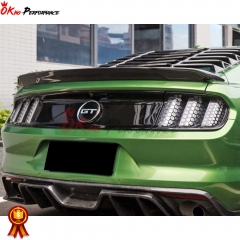 Carbon Fiber Rear Spoiler For Ford Mustang 2015-2017