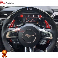 A Style Customized Style Steering Wheel With LED Shift Light For Ford Mustang 2015-2020
