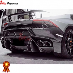 Vorsteiner Style Half Dry Carbon Fiber Rear Bumper For Lamborghini Huracan LP610-4 2014-2018