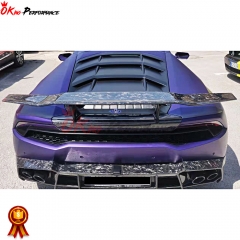 Mansory Style Forged Carbon Fiber Rear Spoiler For Lamborghini Huracan LP580 LP610-4 2014-2018