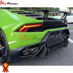 Vorsteiner Style Half Carbon Fiber Rear Bumper For Lamborghini Huracan LP610-4 2014-2018
