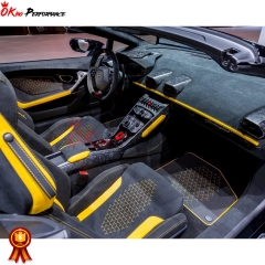 Dry Forged Carbon Fiber Interiors Set For Lamborghini Huracan LP610 LHD 2014-2018