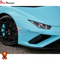 Novitec Style Dry Carbon Fiber Side Flaps For Lamborghini Huracan EVO RWD 2019-2020