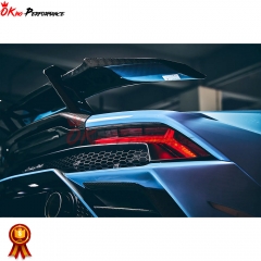 EVO RWD Style Dry Carbon Fiber Rear Spoiler For Lamborghini Huracan