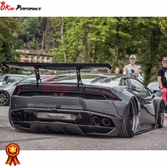 LB Style Carbon Fiber Rear Diffuser Kit For Lamborghini Huracan LP610-4 2014-2016