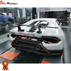 Performance Style Dry Carbon Fiber Rear Spoiler For Lamborghini Huracan LP610-4 LP580 2014-2018