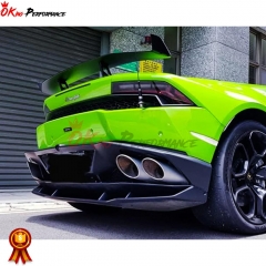 OA Style Carbon Fiber Rear Diffuser For Lamborghini Huracan LP610-4 2014-2016