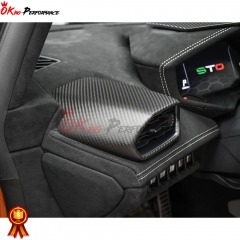 Dry Carbon Fiber AC Cover For Lamborghini Huracan LP610 LHD 2014-2018