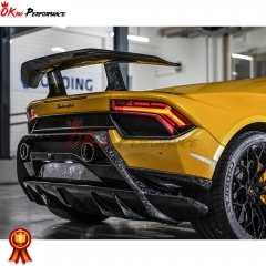 Performance Style Dry Forged Carbon Fiber Rear Spoiler For Lamborghini Huracan LP610-4 LP580 2014-2018