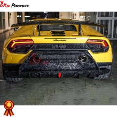 Performance Style Dry Forged Carbon Fiber Rear Spoiler For Lamborghini Huracan LP610-4 LP580 2014-2018