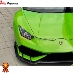 OA Style Carbon Fiber  Front Lip Diffuser For Lamborghini Huracan LP610-4 2014-2016