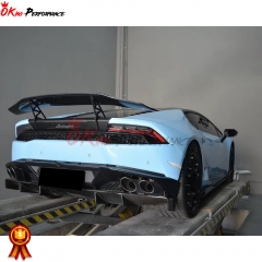 Dry Forged Carbon Fiber Rear Trunk Lid For Lamborghini Huracan LP610-4 LP580 2014-2018