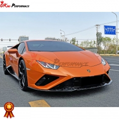 Novitec Style Dry Carbon Fiber Front Lip Spoiler For Lamborghini Huracan EVO RWD 2019-2020