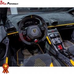 Dry Forged Carbon Fiber Interiors Set For Lamborghini Huracan LP610 LHD 2014-2018
