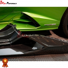 Novitec Style Forged Dry Carbon Fiber Side Skirt For Lamborghini Huracan EVO RWD 2019-2020