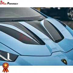 Paktechz Dry Carbon Fiber Hood For Lamborghini Huracan & EVO
