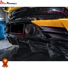 OC Style Dry Carbon Fiber Rear Diffuser For Lamborghini Huracan EVO