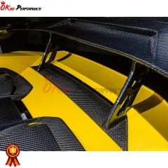 OC Style Dry Carbon Fiber Rear Wing Spoiler For Lamborghini Huracan EVO