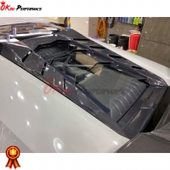 Mansory Style Carbon Fiber Rear Trunk Engine Hood For Lamborghini Huracan LP610-4 2014-2018