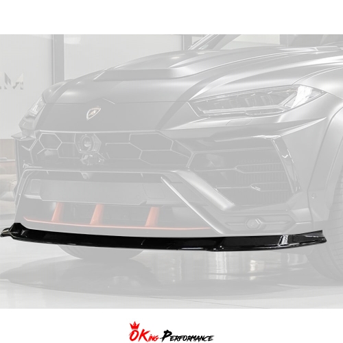 PD Style Dry Carbon Fiber Front Lip For Lamborghini URUS 2018-2021