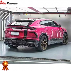 Topcar OEM Style Dry Carbon Fiber Spoiler Trunk Wing For Lamborghini URUS 2018-2019