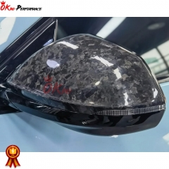 Topcar Style Carbon Fiber Mirror Caps For Lamborghini URUS 2018-2019