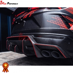 Vorsteiner Style Dry Carbon Fiber Rear Diffuser For Lamborghini URUS 2018-2021