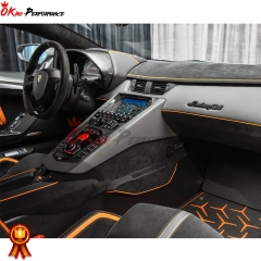 Matt Dry Carbon Fiber Interiors For Lamborghini Aventador LP700-4 LP720 LP750 2011-2015