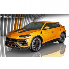 Paktechz Style Dry Carbon Fiber Front Lip For Lamborghini URUS 2018-2023