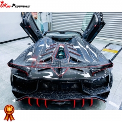 SV Style Dry Carbon Fiber Rear Bumper For Lamborghini Aventador LP700-4 LP720 LP750 2011-2015