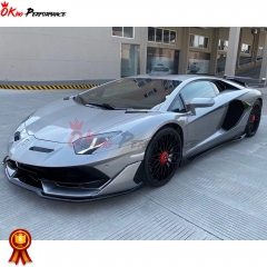 SVJ Style Dry Carbon Fiber with Full Primer Body Kit For Lamborghini Aventador LP700-4 LP720 LP750 Coupe Roaster 2011-2015