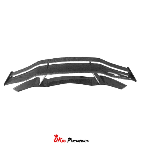 OKING Style Carbon Fiber Rear Spoiler For Lamborghini Aventador LP700-4 LP720 LP750 2011-2015
