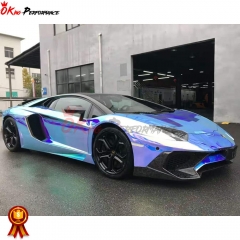 SV Style Dry Forged Carbon Fiber With Portion Primer Front Bumper For Aventador LP700-4 LP720 LP750 2011-2015