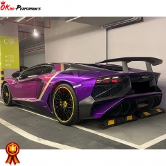 LP750 SV Style Carbon Fiber Rear Spoiler For Lamborghini Aventador LP700-4 LP720 LP750 2011-2015