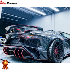 SV Style Dry Carbon Fiber Rear Bumper For Lamborghini Aventador LP700-4 LP720 LP750 2011-2015