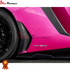 LB Style Carbon Fiber Side Skirt Intake For Lamborghini Aventador LP750