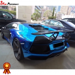 DMC Style Carbon Fiber Rear Spoiler For Lamborghini Aventador LP700-4 LP720 LP750 2011-2015