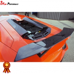 Novitec Style Carbon Fiber Rear Spoiler For Lamborghini Aventador LP700-4 LP720 LP750 2011-2015