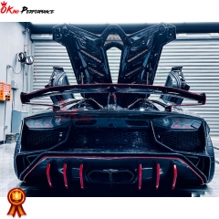 SV Style Dry Carbon Fiber Rear Bumper For Lamborghini Aventador LP700-4 LP720 LP750 2011-2015